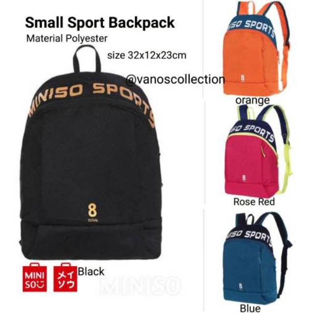 miniso sport bag