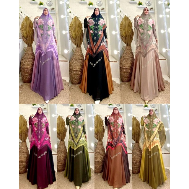 DRESS GAURI PREMIUM SET*ORY YODIZEIN SYARI