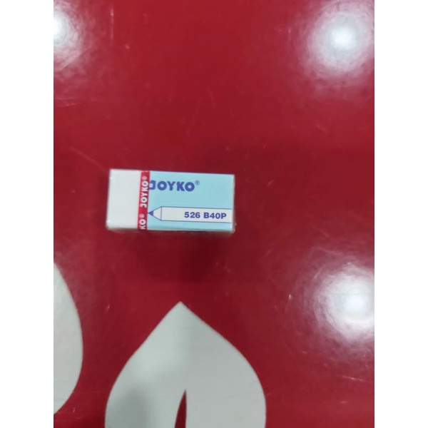 

Penghapus Apusan Karet Eraser Joyko 526 B40P Putih