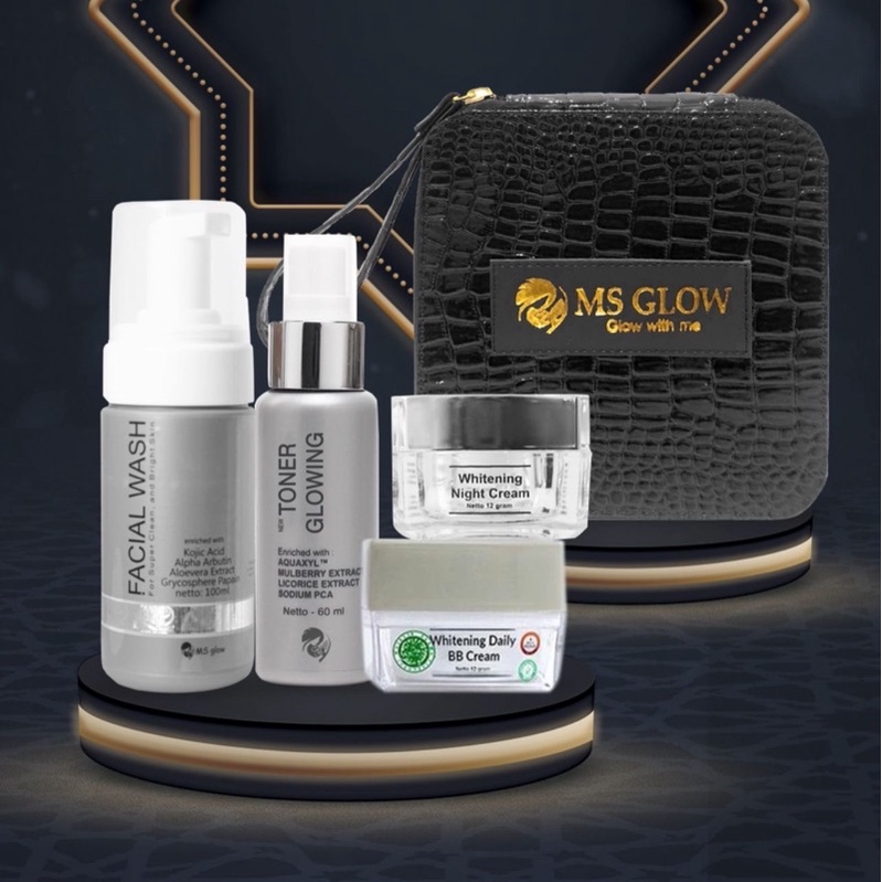 FREE BOX EXCLUSIVE PAKET MS GLOW ORIGINAL