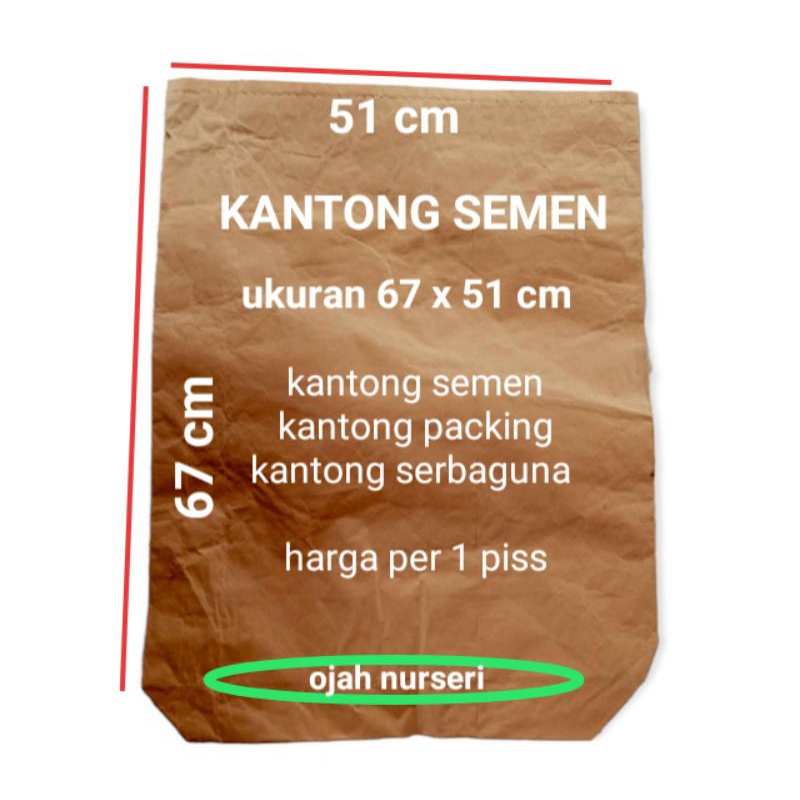 KANTONG SEMEN/KARUNG SEMEN BISA UNTUK PACKING KANTONG SERBAGUNA
