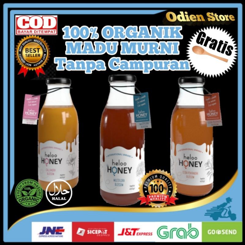 

Madu Asli Murni Original Herbal Alami 100% Organik Asli Tanpa Campuran Penambah Nafsu Makan Anak