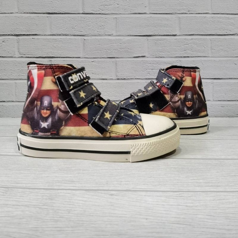 sepatu anak kids converse karakter super hero high