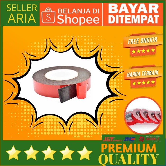 

DOUBLE TAPE ANTI AIR DOBEL TIP SERBAGUNA TEMPEL DINDING KAYU BESI ALUMUNIUM PLASTIK DOBELTIP PEREKAT DOUBLE TAPE 3M DOUBLE-SIDED TAPE ACRYLIC FOAM PLASTIC - SELOTIP LAKBAN KAYU AKRILIK KACA DEKORASI TEMPEL DINDING DOUBLE TAPE ANTI AIR SERBAGUNA