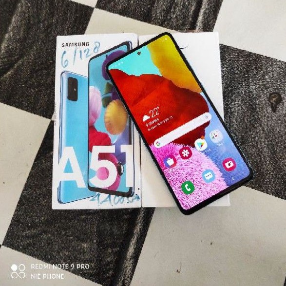 Samsung galaxy A51 bekas second fullset