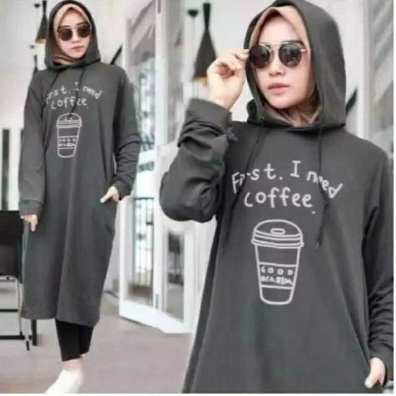 DRESS HODIE WANITA JUMBO