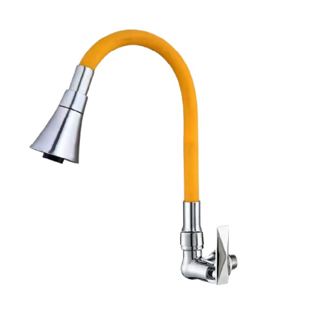 Kran Cuci Piring Leher Fleksibel Keran Dapur Kran Flexible Leher Angsa 2 Mode WW Terompet