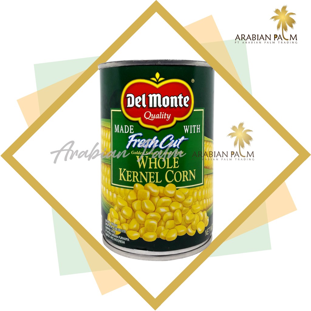 

Del Monte Fresh Cut Whole Kernel Corn 420gr ( Jagung Kaleng Utuh )
