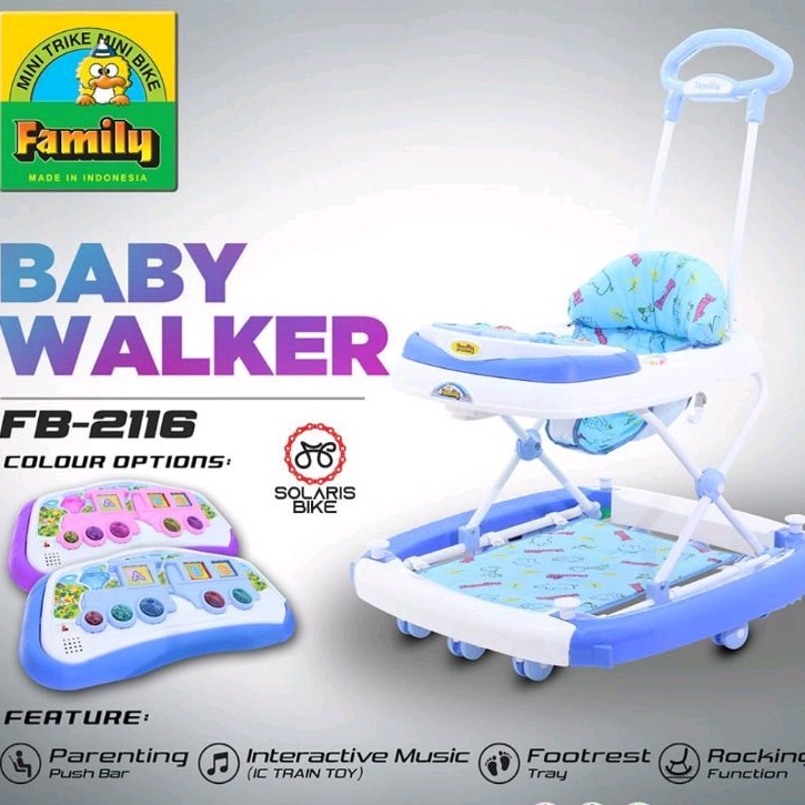 Kereta Dorong Anak Baby Walker Family 211Q FB 2116 FB 2117