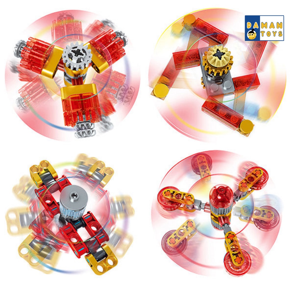 Fidget Spinner Bricks 1 set 8 model