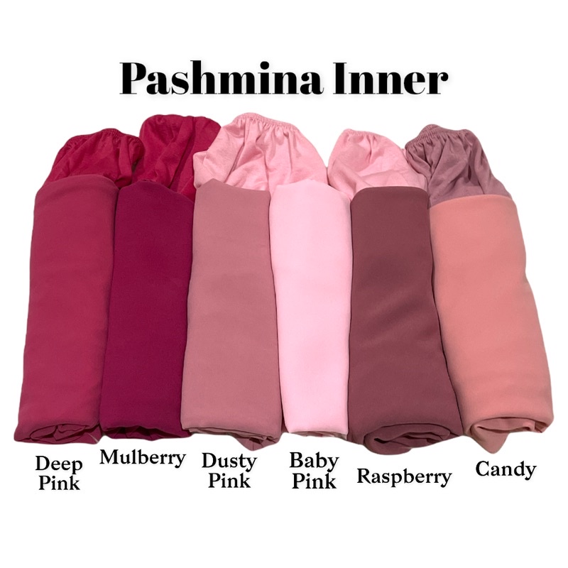 PASHMINA INSTANT PLUS INNER (2IN1) | PASHMINA INNER INSTANT