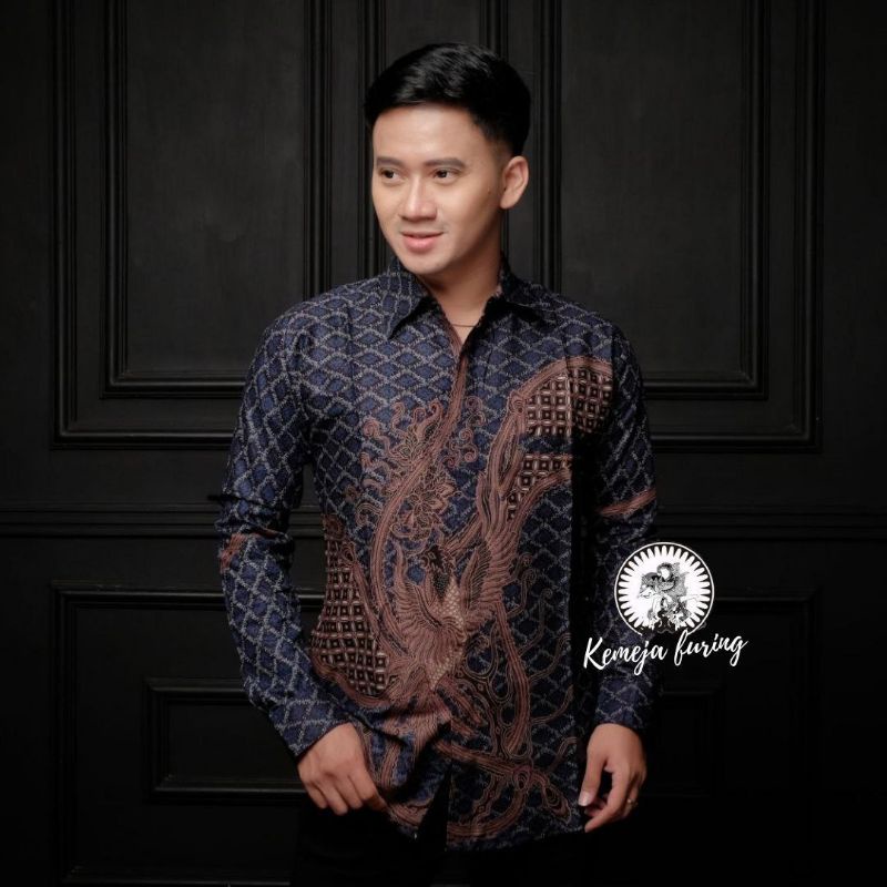 Diskon Kemeja Batik Furing Pria Lengan Panjang Premium Quality M L Xl Xxl E6RY3XSLq1LYn1