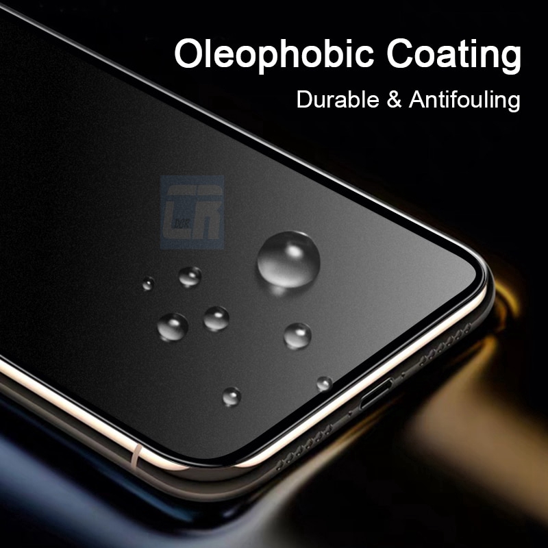 Pelindung Layar Tempered Glass Matte ant-fingerprint untuk Realme 6 Pro