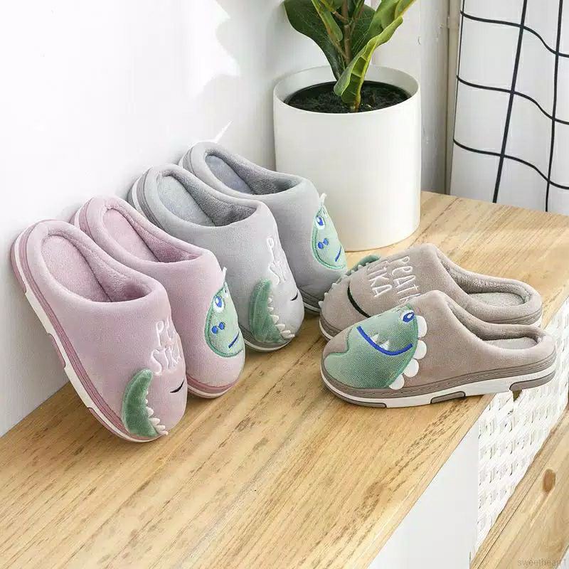 SENDAL RUMAH SENDAL KAMAR LUCU EMPUK HANGAT MUSIM DINGIN HOME SLIPPER SANDAL