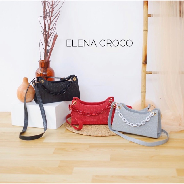 Ghealsy / ELENA BAG CROCO