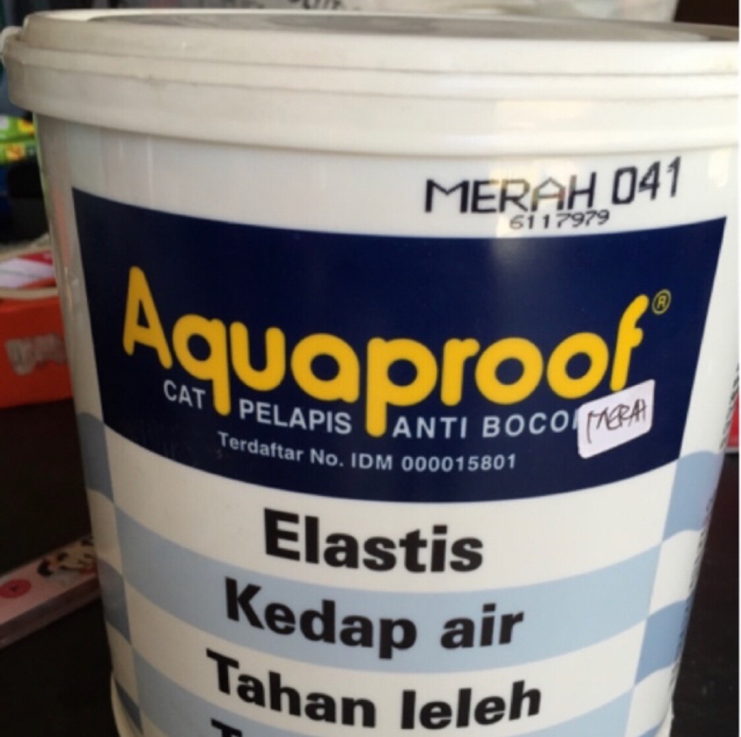 Aquaproof Pelapis Anti Bocor Galon 4kg. Waterproofing High Quality