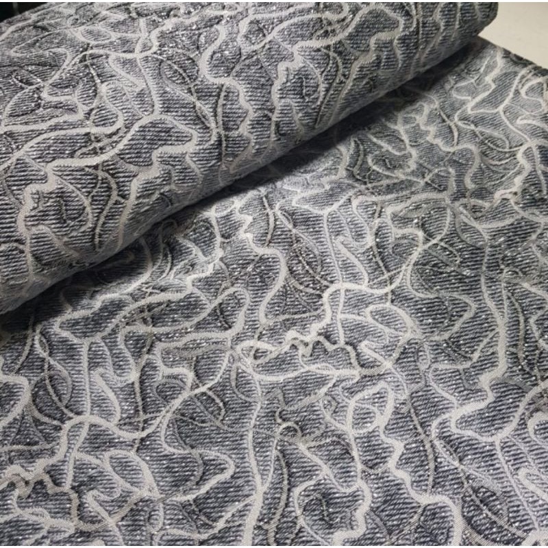 bahan kain jaguard premium kain gaun blazer rok pesanan