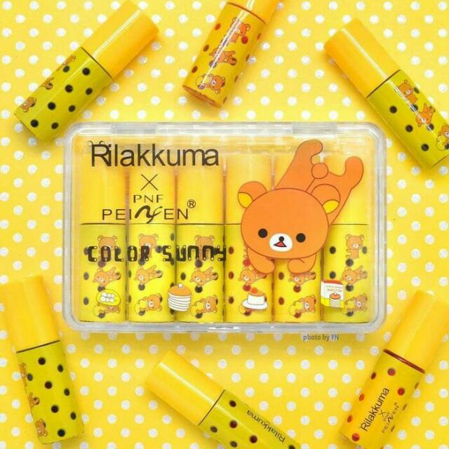 LIPTINT PNF PEINFEN RILAKKUMA BOX MIKA HARGA 12 PCS