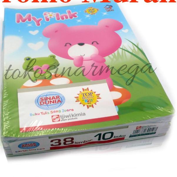 

10.10 STOK READY SIDU Sinar Dunia Buku Tulis 38 Lembar / Dijual Per Pak / SIDU 38