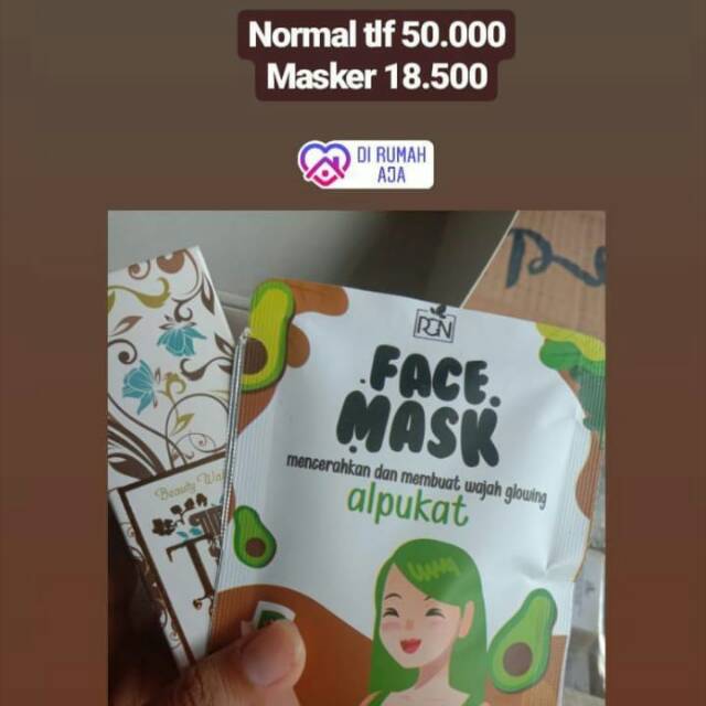 Paket tlf masker