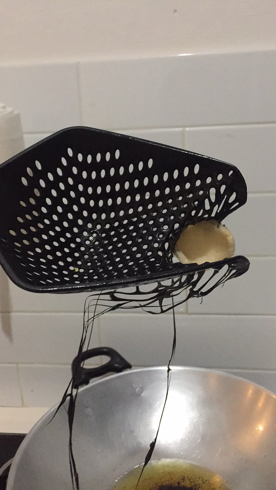 Spatula Alat Masak Goreng Dapur Fry Food Mesh Strainer