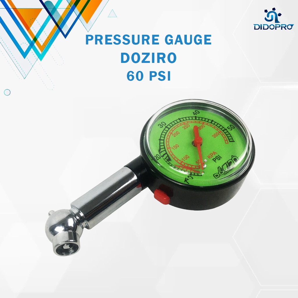 Alat Ukur Ban Doziro Pengukur Tekanan Ban Tire Pressure Gauge Ukuran Angin