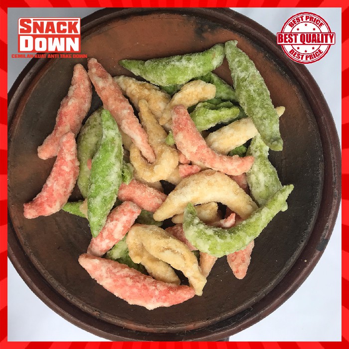 

WIDARAN WARNA WARNI 250 gram / JAJANAN / SNACK / MAKANAN RINGAN / KRUPUK / CEMILAN