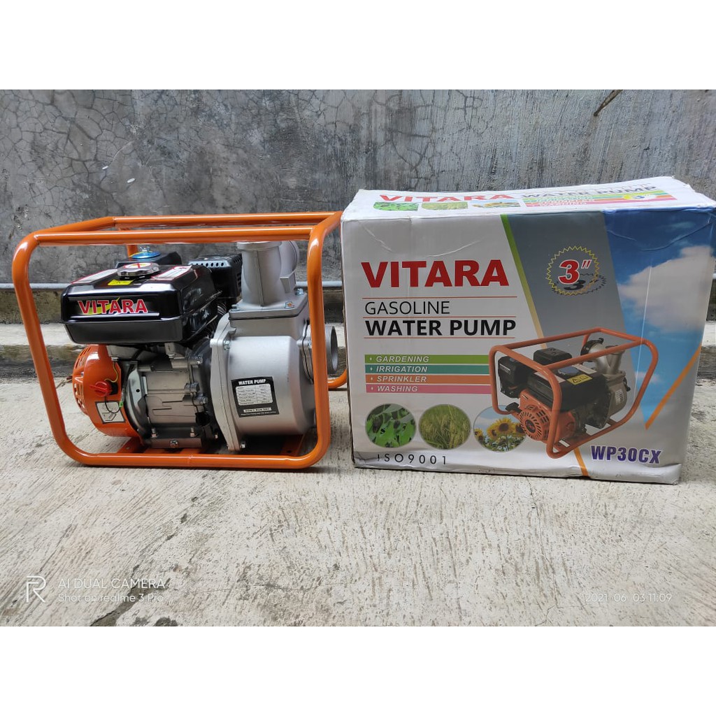 Pompa Air Vitara WP30CX  3" Bahan bakar bensin