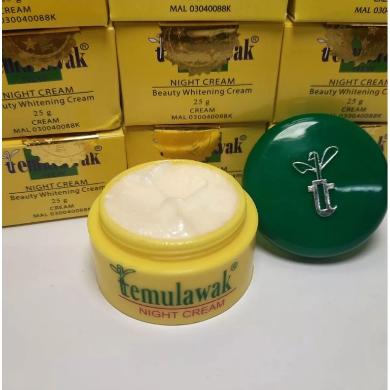 CREAM TEMULAWAK MALAM ORIGINAL-25gr