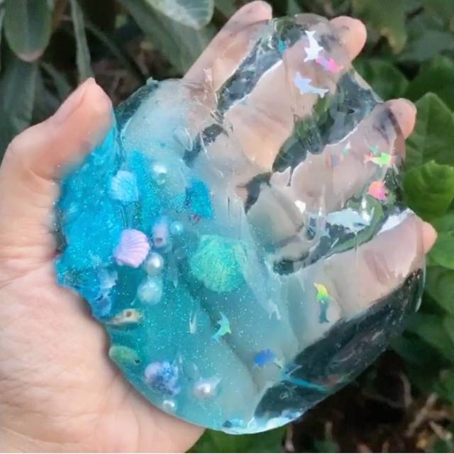 UNDER THE SEA SLIME 200ml by CFORCLOVER /best seller cute murah mainan