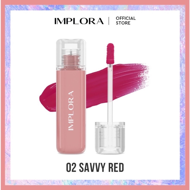 BEST SELLER! IMPLORA Jelly Tint | Lip Tint Glossy | BPOM BEST SELLER