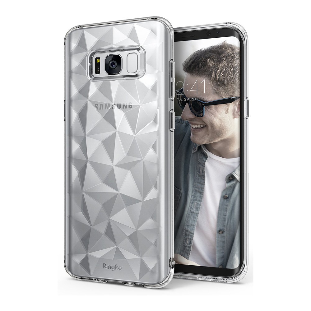 Rearth Ringke Samsung Galaxy S8 Case Air Prism Softcase Silikon Clear