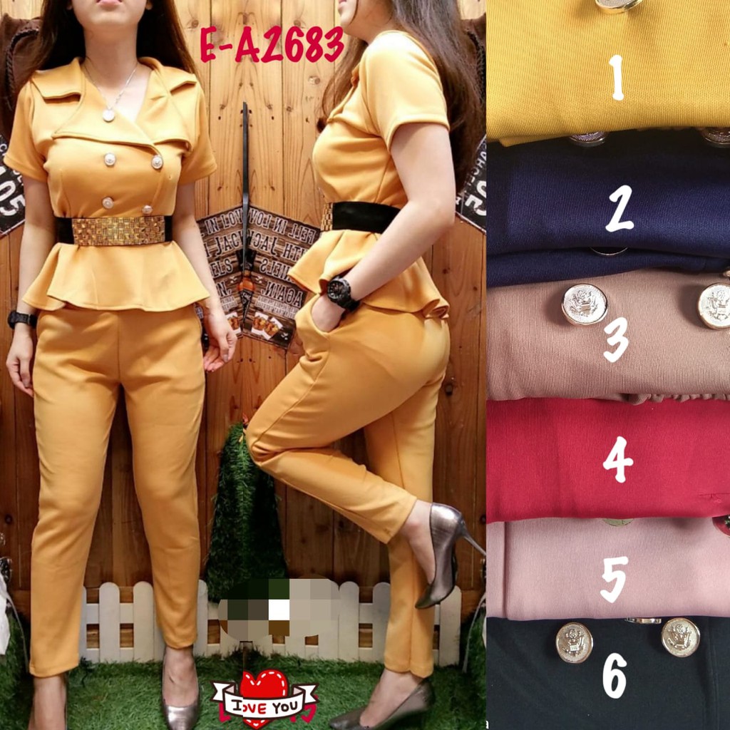 kathryn collection #001, Stelan peplum scuba import premium free belt