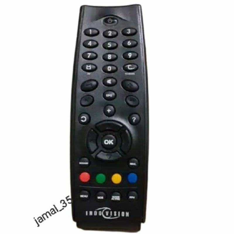 REMOT REMOTE RECEIVER INDOVISION/RECIEVER PARABOLA INDOVISION ORIGINAL ASLI