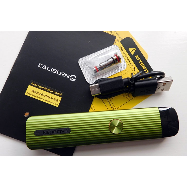 UWELL CALIBURN G POD KIT Uwell Caliburn G System Vape Kit Caliburn G Occ Coils 0.8ohm With Caliburn G Pod Cartridge 2ML-4