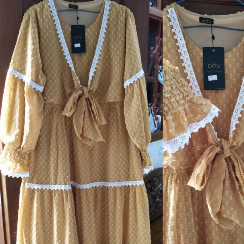 gamis rompi rubiah extu