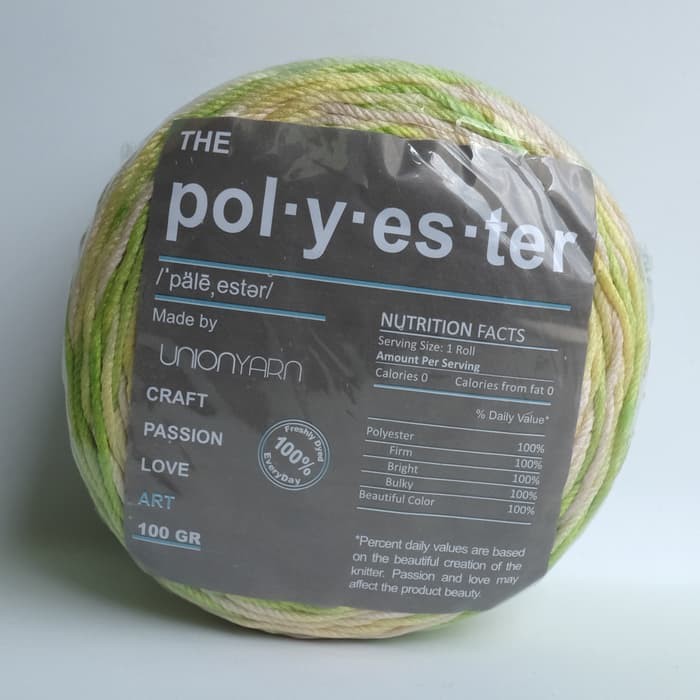 Dijual Benang Rajut Polyester Bright Big Ply Union Yarn Sembur 2022 terbatas