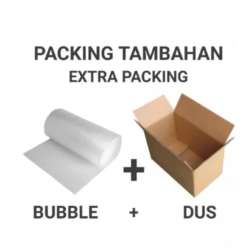 

Packing Tambahan Bubble Wrap Kardus