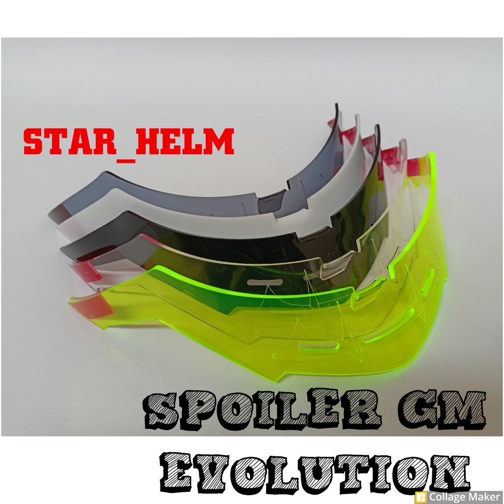 Spoiler Helm GM EVOLUTION All Series | Spoiler Helm GM EVO All Series