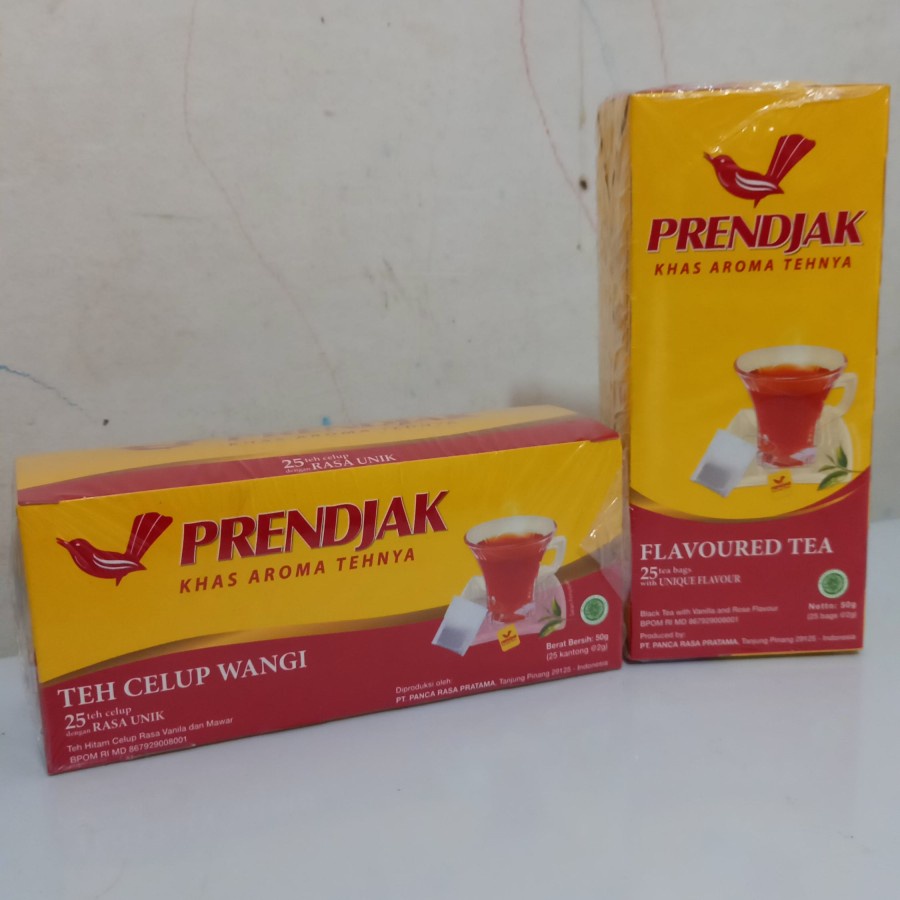 

Teh Celup PRENDJAK Khas Aroma Tehnya Rasa Unik Vanila Mawar