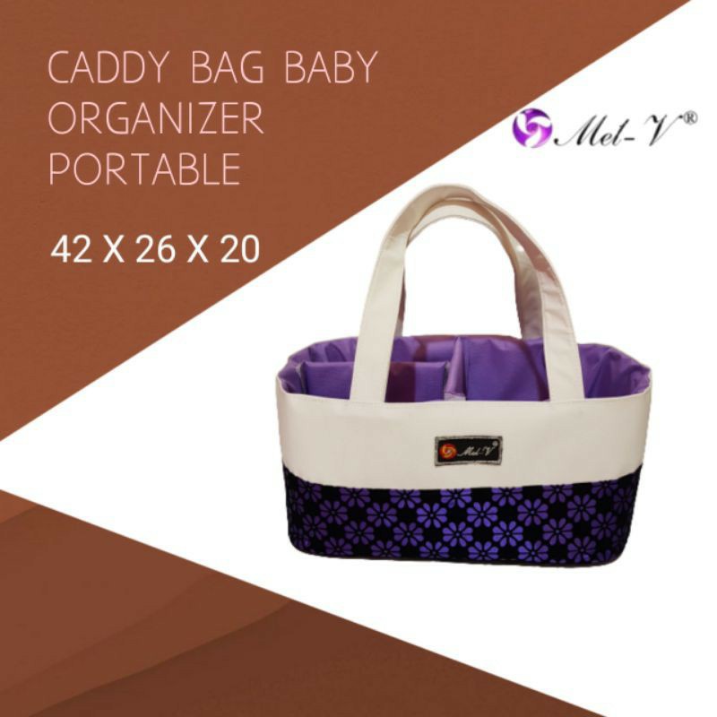 MEL-V CADDY BAG // TAS PERLENGKAPAN BAYI / BABY ORGANIZER BAG // LS1231 Y1