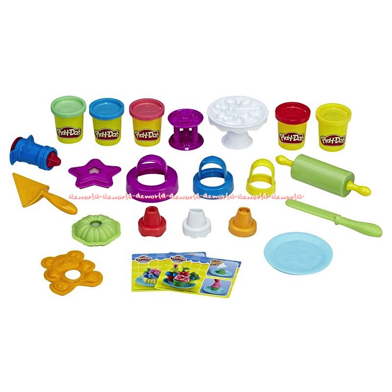 Play-Doh Kitchen Creation Frost N Fun Cake Playdoh Play Doh Mainan