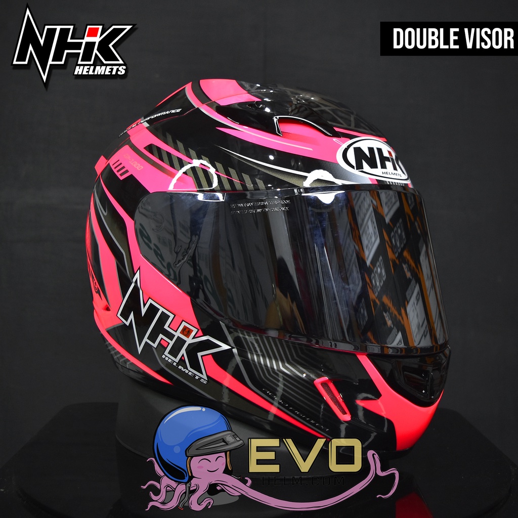 NHK GP 1000 SE PLASMA PINK FLUO - SILVER