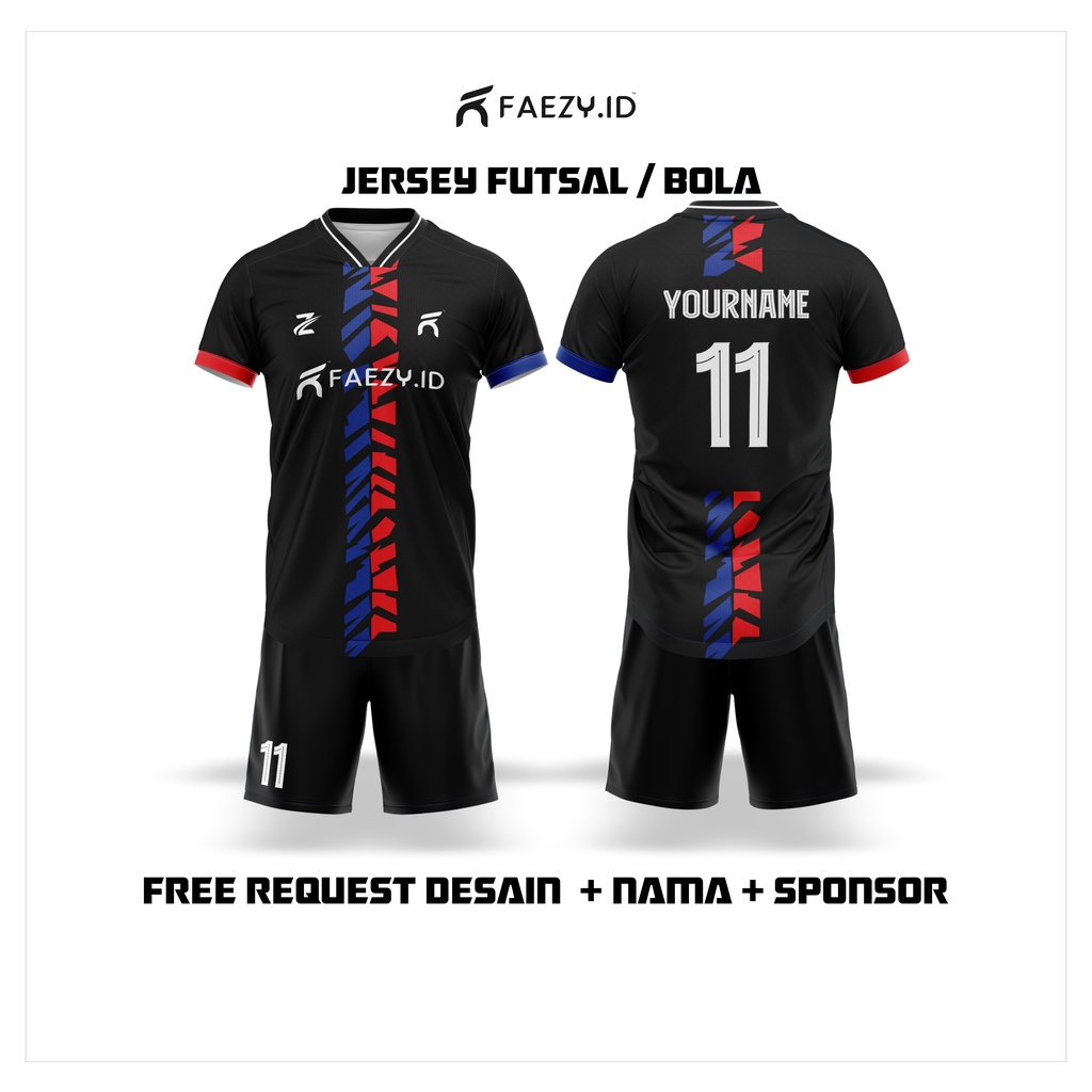 JERSEY FUTSAL/BOLA FULL PRINTING GRADE ORI FREE DESIGN ( BISA SATUAN )