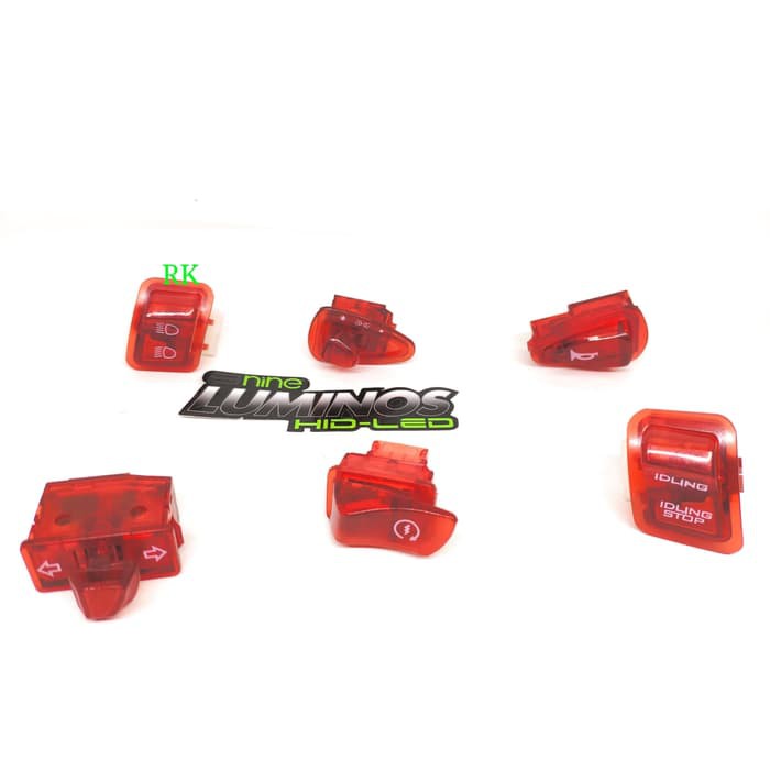 SAKLAR ON OFF HONDA SET TRANPARAN | SAKLAR MOTOR HONDA CRYSTAL