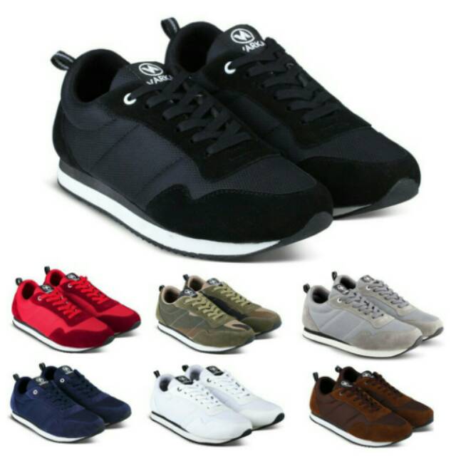 Sepatu Varka Sepatu Sneakers olahraga Pria bisa untuk lari Sepatu Varka Sepatu Sneakers olahraga Pria bisa untuk lari
