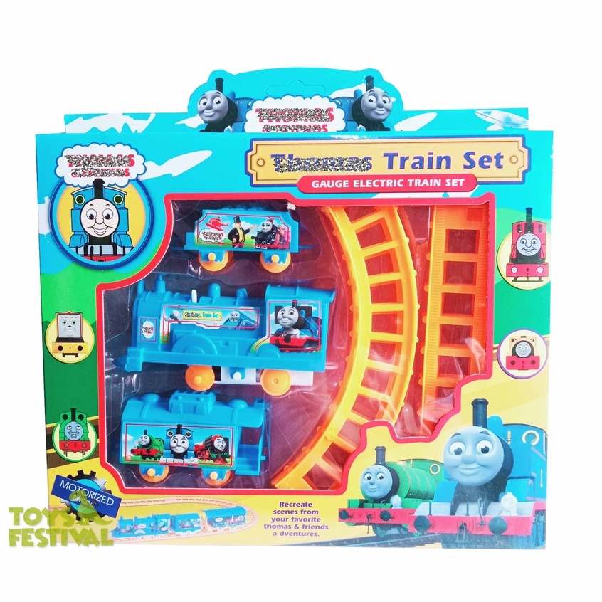 Mainan Kereta 3 Gerbong Train Play Set