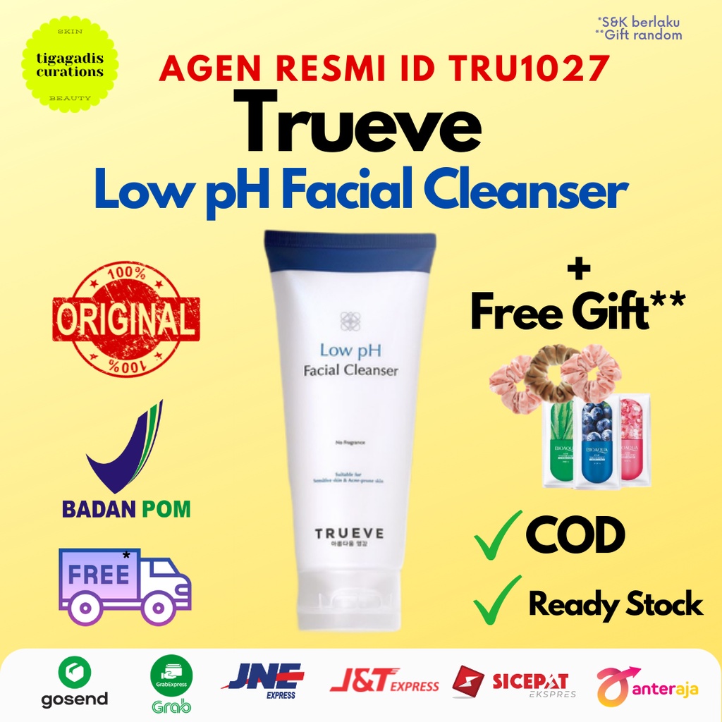 [TRU 1027] [BPOM] TRUEVE Low pH Facial Cleanser 100 GR