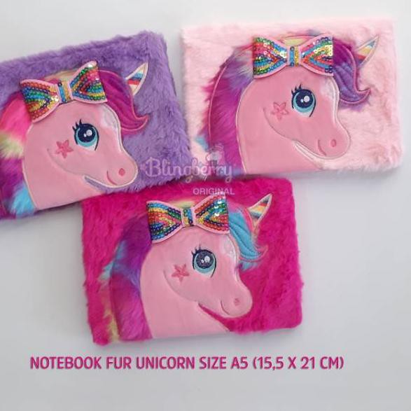 

Harga Spesial.. READY Notebook Unicorn Buku Tulis Agenda Diary Unicorn Fur A5 Buku unicorn bulu, buk