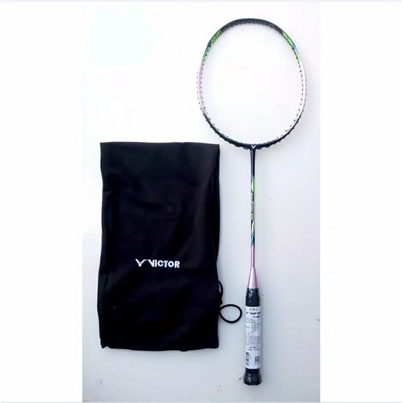Raket Badminton Victor AuraSpeed 90S + Senar + Grip + Tas ( Free Pemasangan Senar )